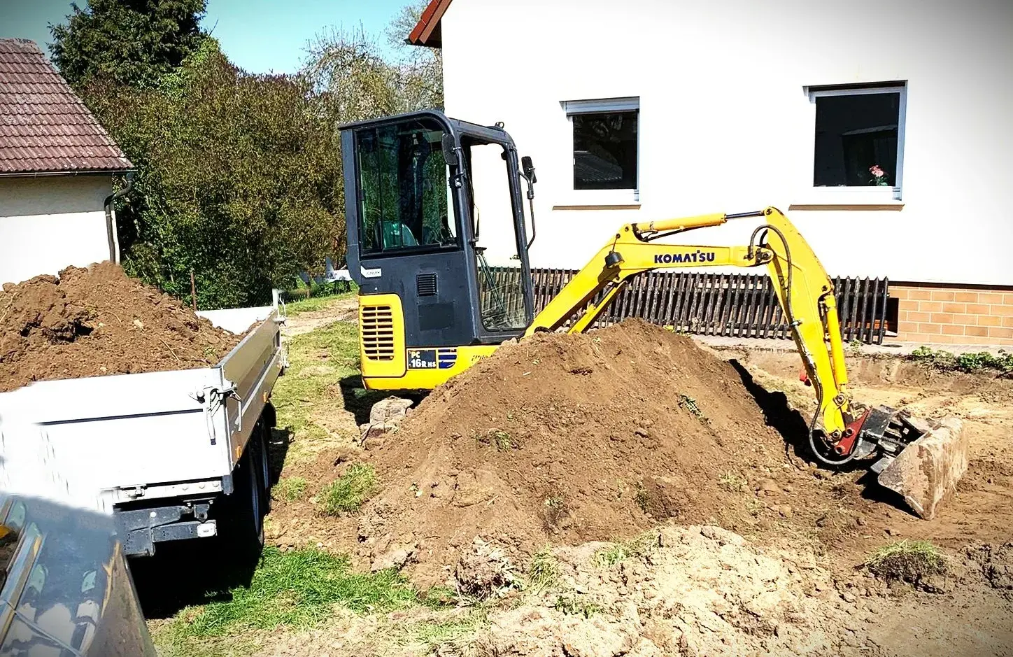 Minibagger Projekt 2